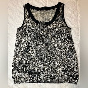 Ann Taylor Loft animal print tank size M